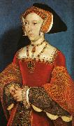 Hans Holbein Portrait of Jane Seymour oil painting artist